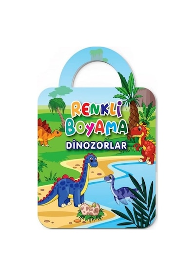 Dinozorlar - Renkli Boyama- Baloon Kids Yayınları