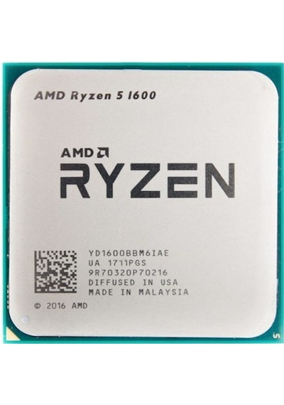 Amd Ryzen 5 1600 3.4GHz - 3.6GHz 19M AM4 65W Fansız İşlemci Tray