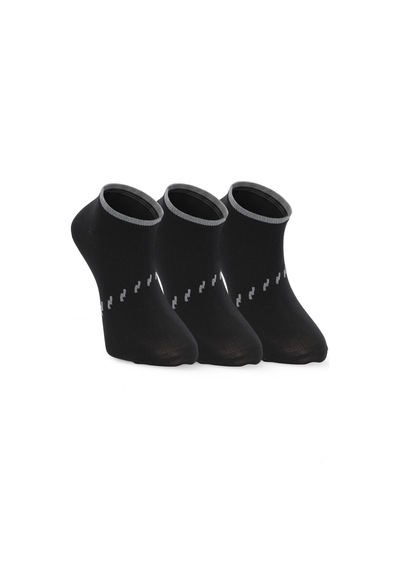 Slazenger Jara 3 Lü Erkek Siyah Çorap Siyah