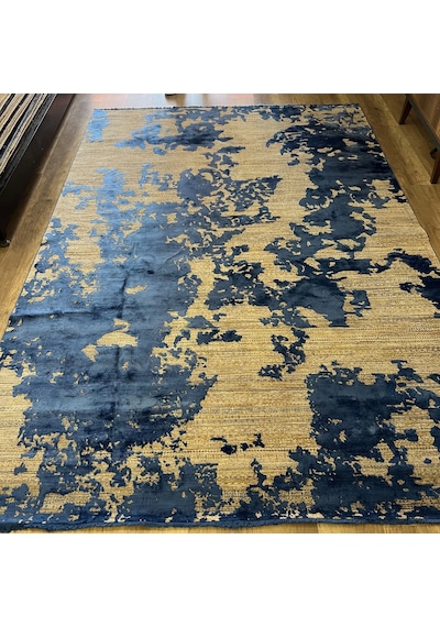 Hoom Rugs Exclusive Aura 8473 Blue Özel Salon Halısı