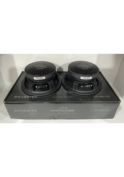 Apocalypse Deaf Bonce Sylvester Ap-m61se 16 Cm 260w 130rms Profesyonel Midrange 1 Takım 2 Adet