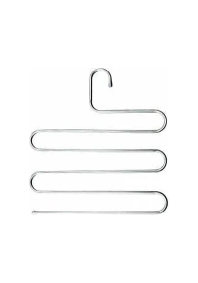 Metal Kravat Eşarp Askısı Gri
