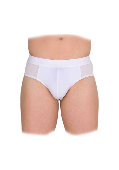 Erkek Modal Kalın Bel Lastikli Slip Külot Berrak-4406 001