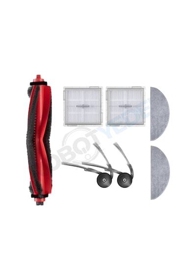 Roborock Q8 Max Pro 2025 Model Uyumlu Fırça Hepa Filtre Mop Seti-7 Parça