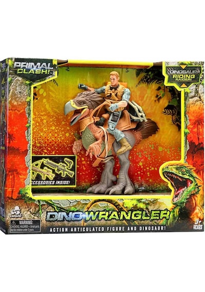 Lanard Toys Primal Clash Dinozor Savaşçıları 70741 Titanis