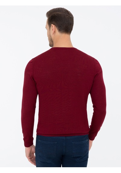 Cacharel Erkek Bordo Kazak /triko 50237038-vr014 Kırmızı