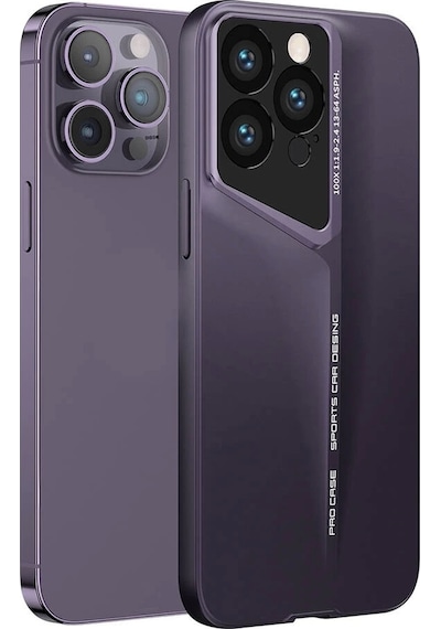 Apple Uyumlu iPhone 14 Pro Max Kılıf Ultra İnce Kameralı Korumalı Sert Rubber Zore Procase Kapak