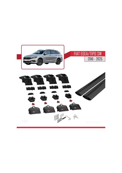 Fiat Egea Sw 2016 Ve Sonrası İle Uyumlu Ace-2 Ara Atkı Tavan Barı
