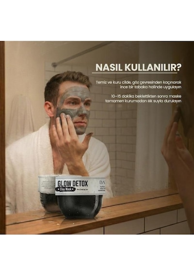 Batçı Kaolin Ve Bentonite İçerikli Gözenek Temizleyici & Arındırıcı Kil Yüz Makesi 300 Ml