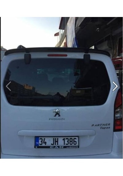 Citroen Berlingo Siyah Spoiler