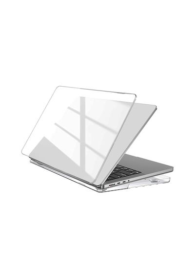 Novstrap Apple Uyumlu MacBook Pro 14 İnç M5 Çip A3434 İle Kılıf Sert Parlak Koruma Kapağı Şeffaf Karışık Çok Renkli