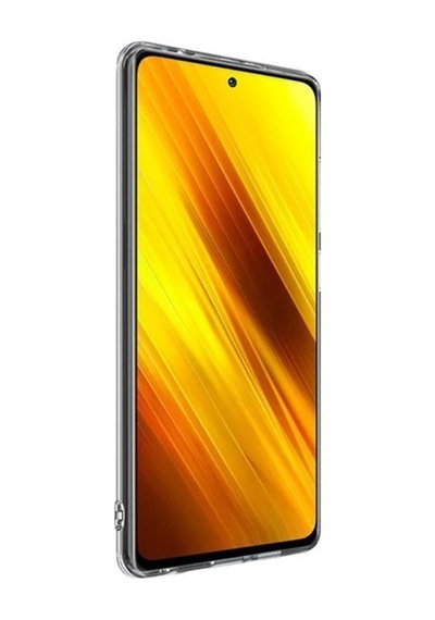 Gor Xiaomi Poco X3 Şeffaf Kamera Korumalı Ultra Slim Tpu Kılıf- 5775 Mh-hs4785-2080