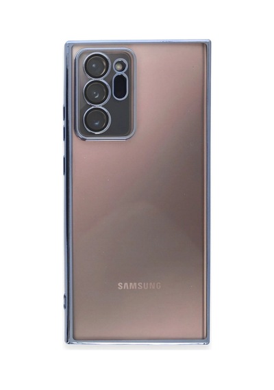 Newface - 674 - Samsung Galaxy Uyumlu Note 20 Ultra Kılıf Razer Lensli Silikon - - Kmrsfres - Açık Mavi