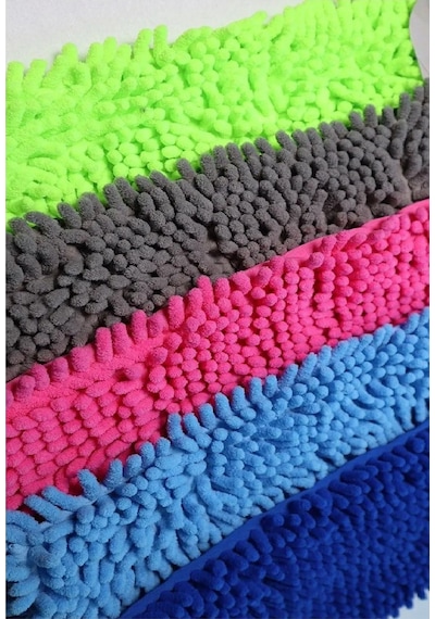 1 Adet Nemli Ve Kuru Makarna Mop Ucu Mikrofiber Paspas Yedeği 60 Cm Diğer