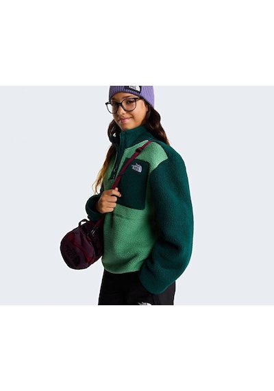 The North Face Teen Yumıorı 1/4 Zıp Jacket Çocuk Outdoor Çeyrek Fermuarlı Polar Üst Nf0a8j61jzx1 Mavi