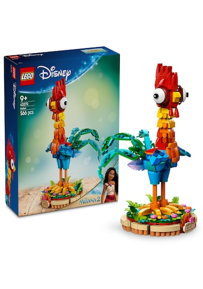 LEGO® ǀ Disney Moana 2 Heihei 43272 - 9 Yaş ve Üzeri Çocuklar için İnşa Edilebilen Hayvan Modeli Yapım Seti (566 Parça)