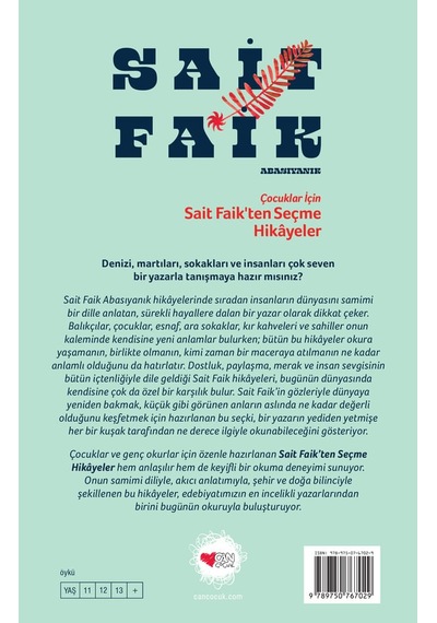 Çocuklar İçin Sait Faik Ten Seçme Hikâyeler