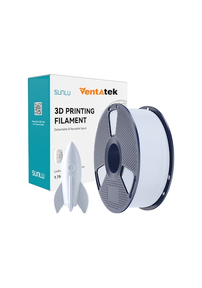 Sunlu Beyaz High Speed Pla Filament - 1.75mm - 1 Kg Beyaz