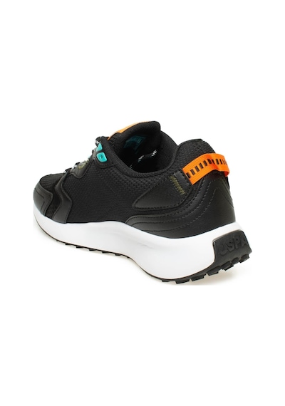 U.S. Polo Assn. U.spolo Romulus-m Günlük Sneakers Siyah Erkek Spor Ayakkabı Siyah