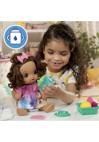 Baby Alive  Bebeğimle Eğlenceli Yudumlar Esmer F7357