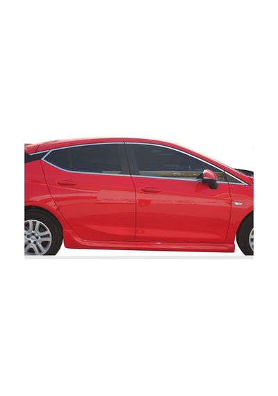 Opel Astra K Cam Çerçevesi 16 Prç Krom  2015 ve Sonrası