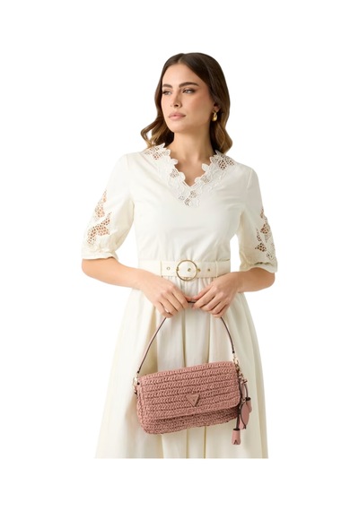 Guess Ofelia Kadın Omuz Çantası Pembe