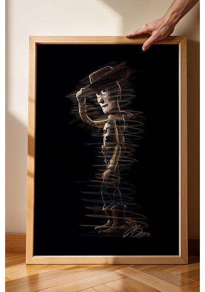 Toy Story Sheriff Woody Çerçeveli Tablo - Estetik Poster