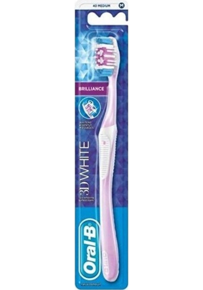 Oral B Diş Fırçası 3D White Brilliance 40 Medium