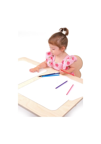 Montessori Çocuk Ahşap Oyun Etkinlik Çalışma Masası Seti, Sandalyeli Ve 2 Saklama Alanlı Ahşap Montessori Çocuk Ahşap Oyun Etkinlik Çalışma Masası Seti, Sandalyeli Ve 2 Saklama Alanlı Ahşap