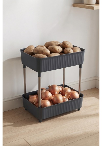 2 Katlı Plastik Düzenleyici Raf Füme Mutfak Dolap İçi Raf Banyo Rafı Masa Altı Organizer Çok Amaçlı Saklama Düzenleyici 30x17,5x40,5 Cm Gri Gri 2 Katlı Plastik Düzenleyici Raf Füme Mutfak Dolap İçi Raf Banyo Rafı Masa Altı Organizer Çok Amaçlı Saklama Düzenleyici 30x17,5x40,5 Cm Gri Gri