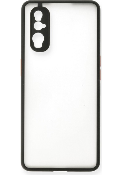 Oppo Find X2 Uyumlu Kılıf Montreal Silikon Kapak - Siyah