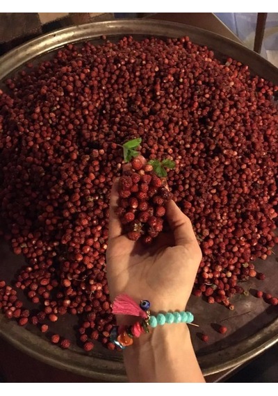 Bizim Yöresel Dağ Çileği Reçeli 390 G