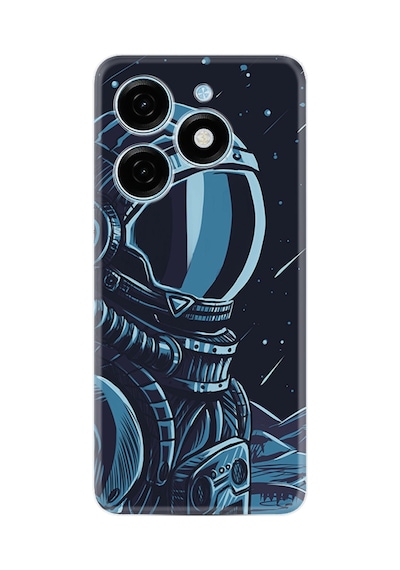 Tecno Spark Go 2024 Kılıf Desenli Silikon Platinium Series Astro 1870