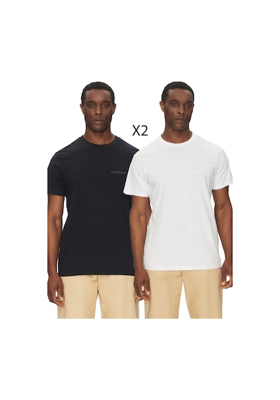 QUIKSILVER Quiksilver Salt Water Erkek Tişört SIYAH