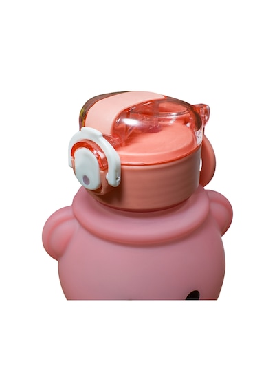 Ayıcık Su Matarası, Su Şişesi Suluk, Sticker Hediyeli, 800ml Bpa Içermez Okul Su Şişesi Yeşil Plasti Diğer