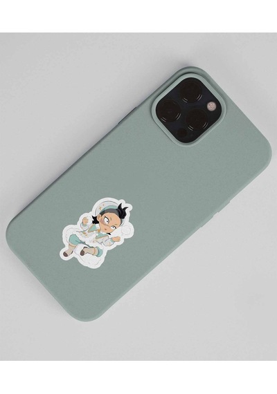 Demon Slayer Genya -sanemi Shinazugawa 2 Li Set Anime Sticker Çıkartma Kimetsu No Yaiba-parlak Kağıt Mor