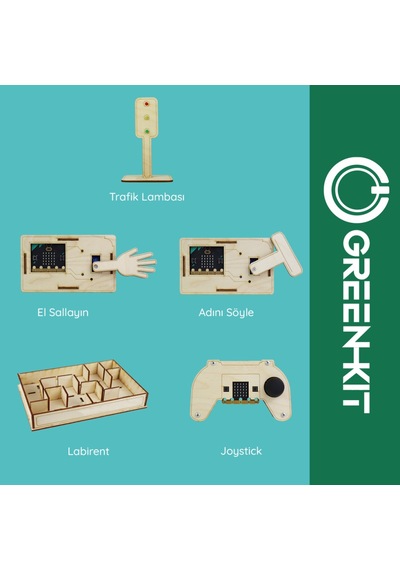 Green-kit Microbit Tabanlı Proje Uygulama Kiti