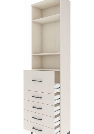 Arges Dolap 3 Raflı 5 Çekmeceli 60x30x221 Aytaşı-aytaşı Aytaşı Arges Dolap 3 Raflı 5 Çekmeceli 60x30x221 Aytaşı-aytaşı Aytaşı