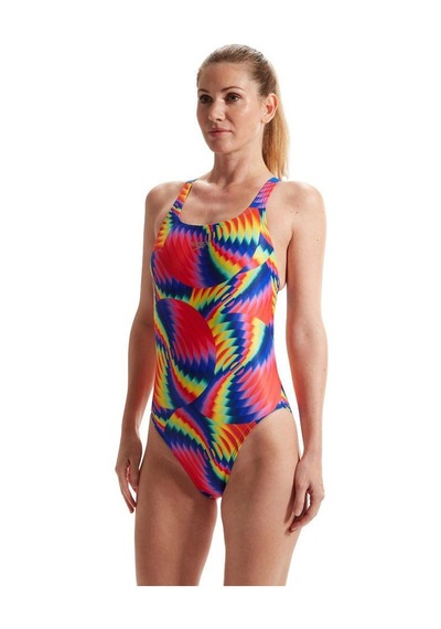Speedo Endurance Plus Kadın Yüzücü Mayosu 8-00317316784 Çok Renkli