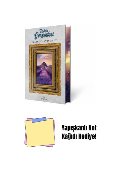 Yan Boyamalı Özel Baskı- Tablo Gezginleri -1, Ciltli + Yapışkanlı Not Kağıdı