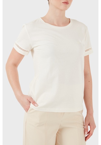 Emporio Armani Bayan T Shirt Ew003044 Af19039 U1131 Beyaz