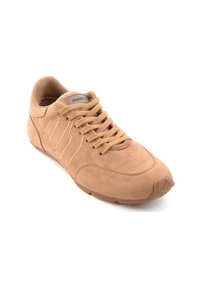 Bambi Camel Süet Kadın Sneaker K01791074072