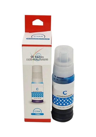 Canon Uyumlu Gı-43 Mavi Mürekkep 70ml./sise