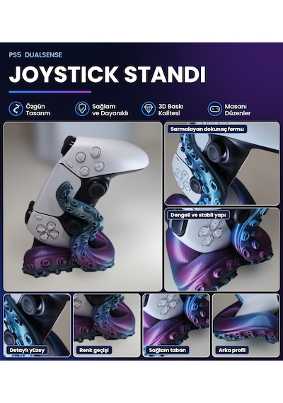 Ps5 Dual Sense Stand 1 Adet