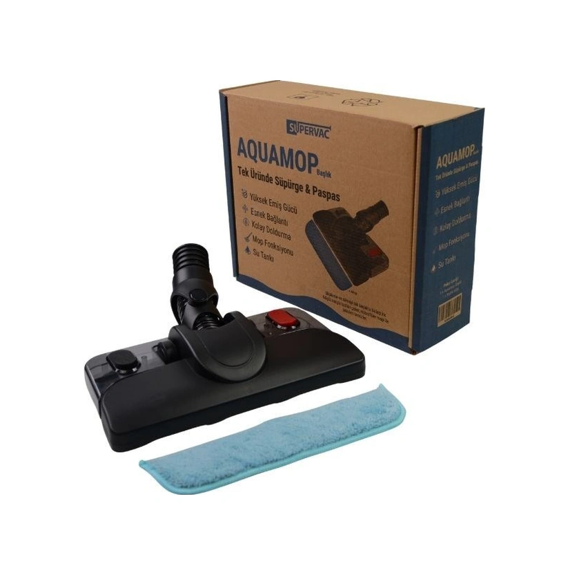 Samsung Uyumlu Vc07r302mvp/tr Elektrikli Süpürge İle  Islak & Kuru Aquamop Başlık - Kg0064042