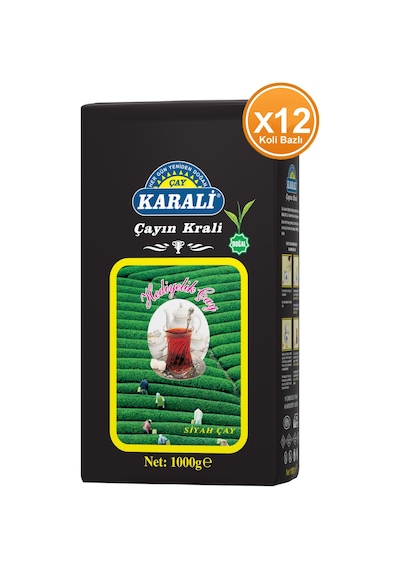 Karali Hediyelik Dökme Çay 12 x 1 KG