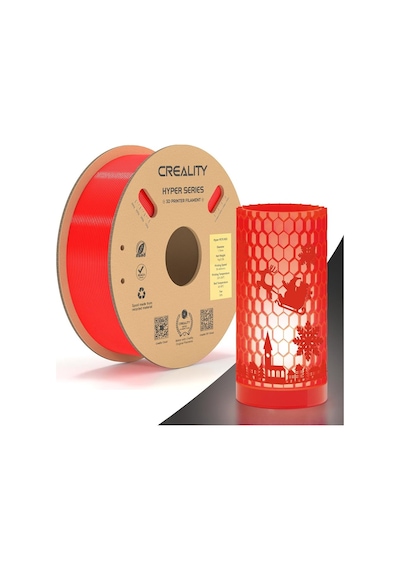 Creality Hyper Petg Kırmızı Filament 1.75mm 1kg - Urhanshop Gönderimli