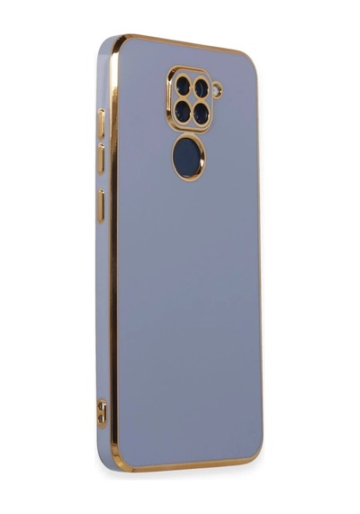 Xiaomi Redmi Note 9 Uyumlu Kılıf Volet Silikon - Mavi