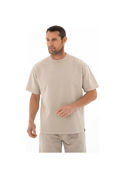 AR-MA Arma Erkek Oversize Kısa Kollu Bisiklet Yaka Sweatshirt