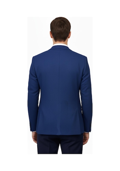 Suitmen Erkek Tek Spor Ceket Çift Yırtmaçlı Bgl-st04982 İndigo